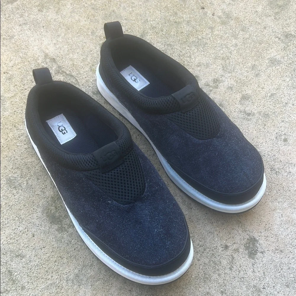 UGG Tasman IOE Black/Grey Indoor Outdoor Slipper Loafer Men's Size 13